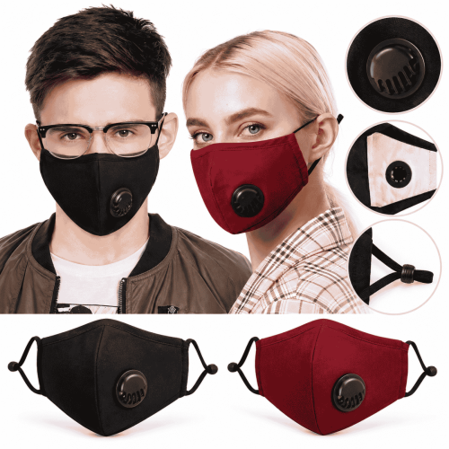 Tapabocas con Filtro Reutilizable