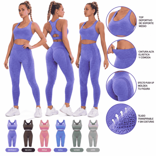 Conjunto Deportivo Calza y Top