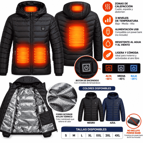 Campera Térmica Calefacción