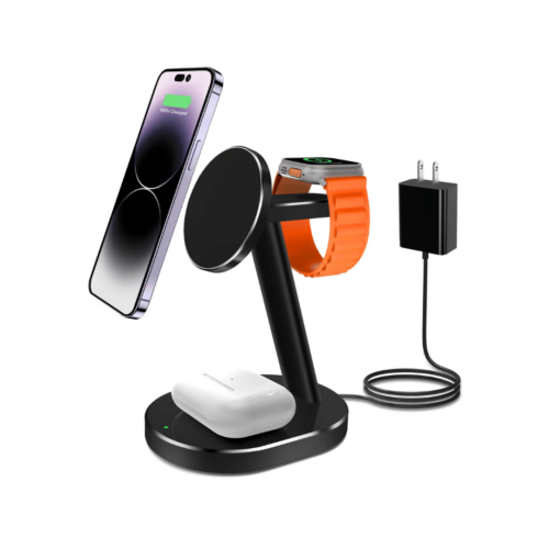 Cargador inalámbrico 3 en 1