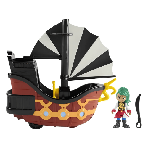 Barco Pirata Santiago De Los Mares Bonnie Bones Y El Calamar