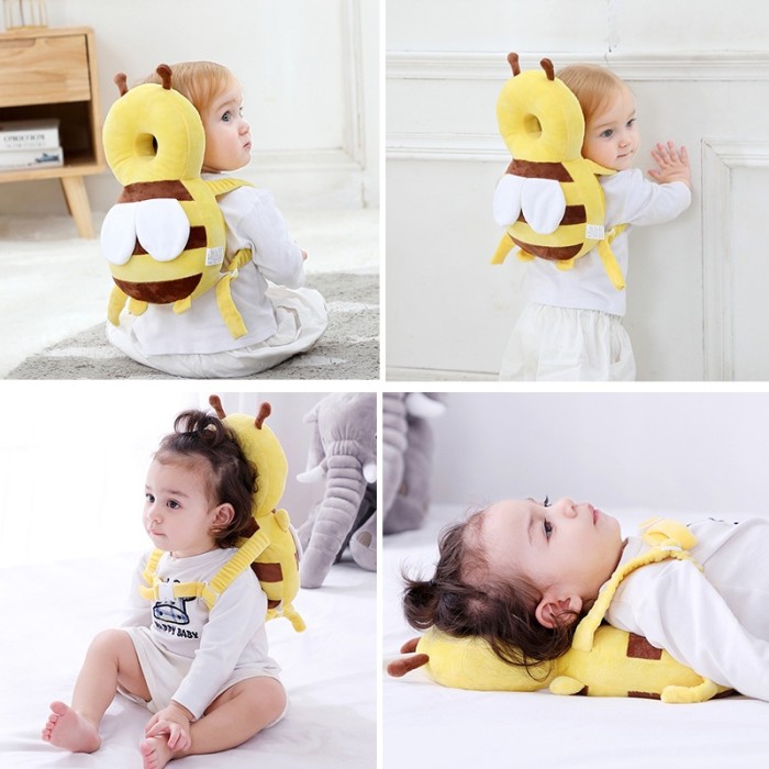 Almohada Peluche Protector De Cabeza Para Bebé Abejita - Imagen 3