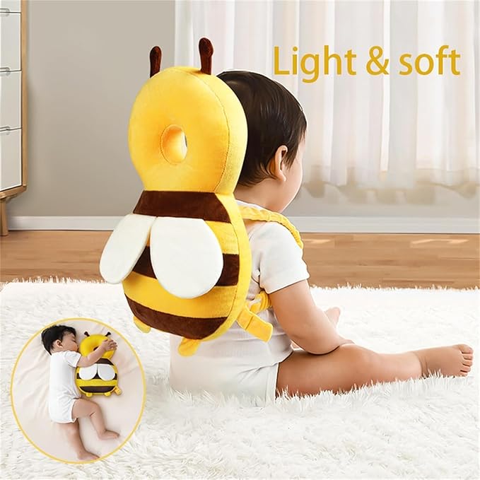 Almohada Peluche Protector De Cabeza Para Bebé Abejita - Imagen 4
