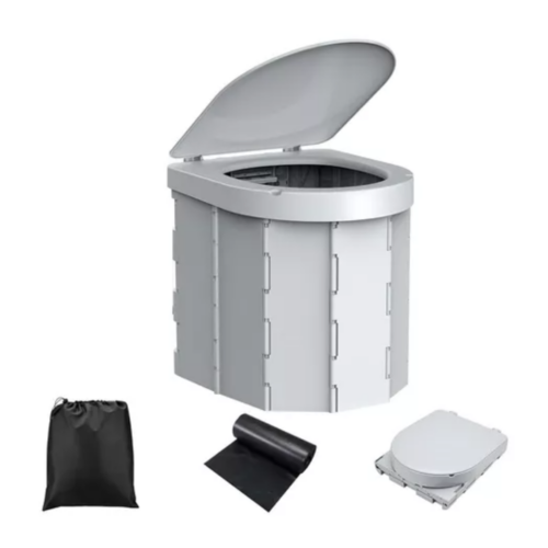 Inodoro Para Camping Plegable Y Portátil