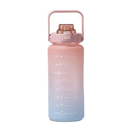 Botella De Agua Deportiva Motivacional 2000 Ml