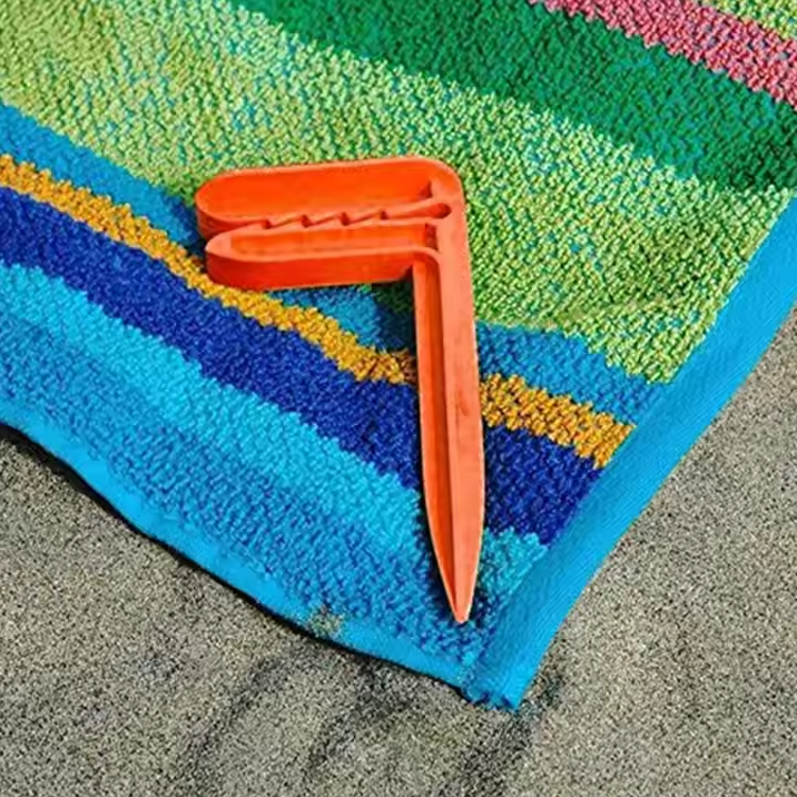 Pinza Estaca Para Manta De Playa x4 unid. - Imagen 2