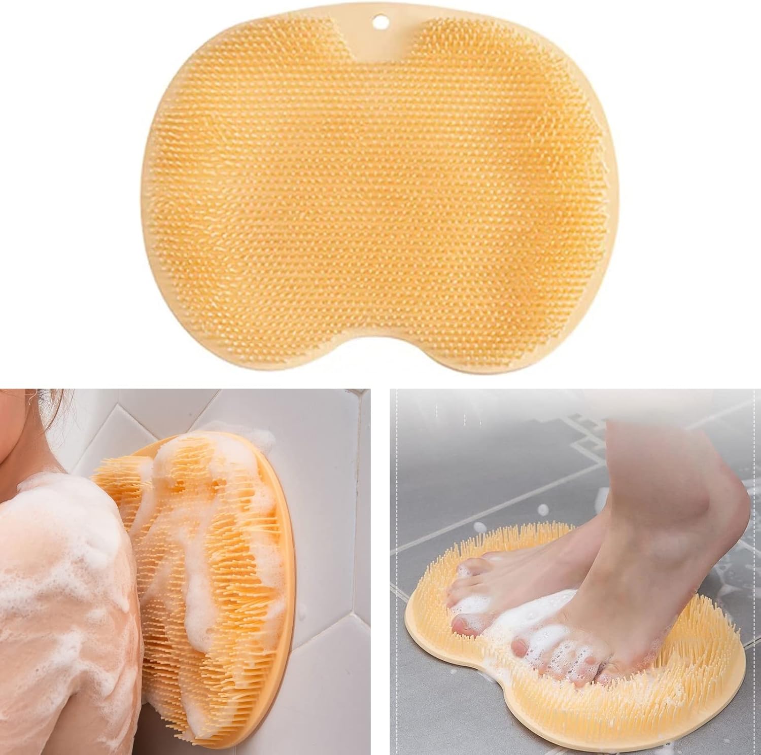 Alfombra De Baño Exfoliante Con Ventosa - Imagen 4