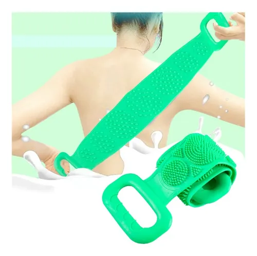Esponja Cepillo De Silicona Ducha Exfoliante - Imagen 2