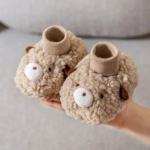 Pantuflas Para Bebé Diseño Animales Con Orejas - Imagen 4