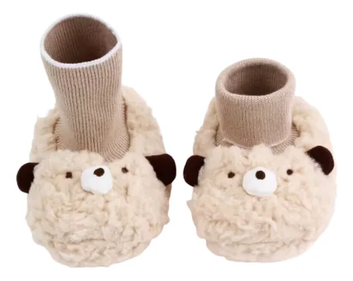 Pantuflas Para Bebé Diseño Animales Con Orejas - Imagen 2