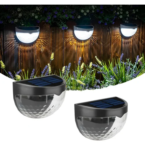 Farol Solar Lámpara Led Para Exterior Set X2 Unid.