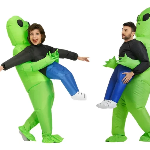 Disfraz Inflable Alien Extraterrestre Adulto Niños