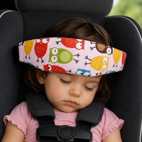 Vincha Sujetador Para Cabeza De Bebé Para Silla De Auto
