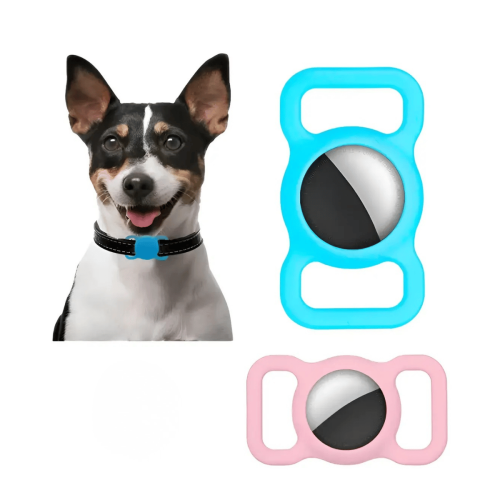 Funda De Silicona Para Airtag Collar Mascota