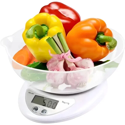 Balanza Alimentos Cocina Digital Hasta 5 Kg