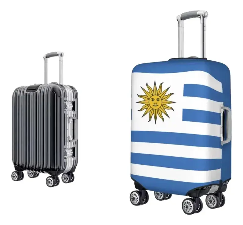 Funda Para Valija Maleta Protector Equipaje De Viaje Uruguay - Imagen 2