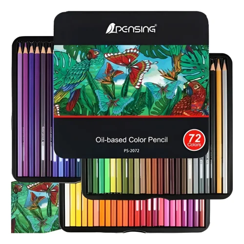 Set 72 Lápices De Colores De Dibujo Profesional