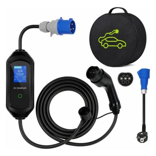 Cargador Para Auto Electrico 7kw Tipo 2 De 32 A Doméstico Con anexo