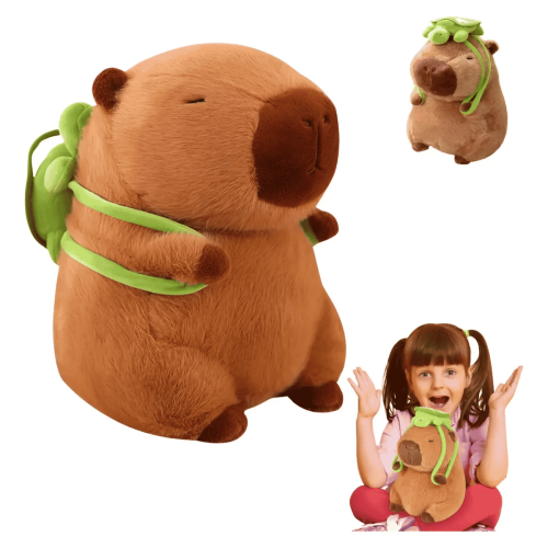 Capibara Peluche Con Mochila