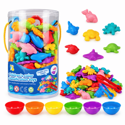 Juego Educativo Aprendizaje Montessori Colores 56 Pcs