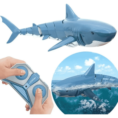 Tiburón a Control Remoto Juguete Impermeable Recargable