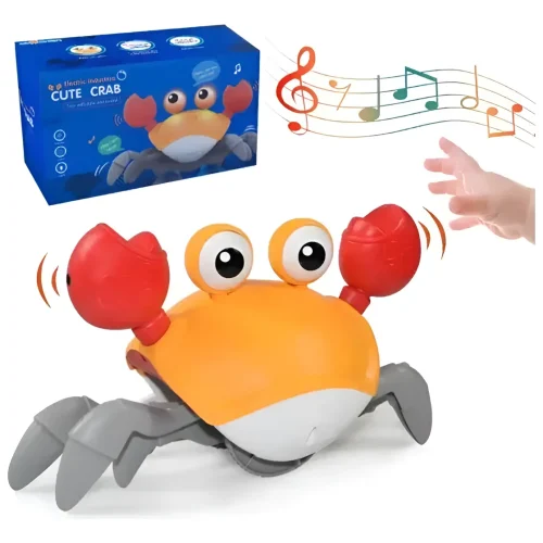 Juguete Cangrejo Bailarín Sensor Luces Música