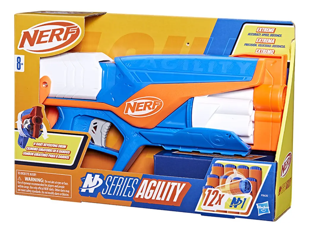 Lanzador Nerf Series Agility Hasbro - Imagen 3