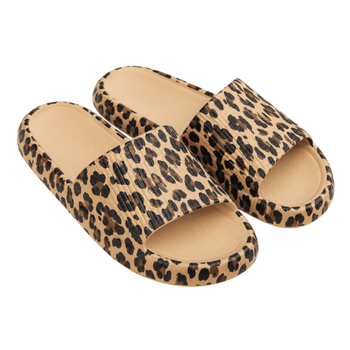Chancletas Sandalias De Goma Animal Print