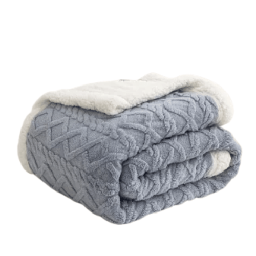 Frazada Manta Corderito Premium 1 Plaza Y 1/2 – 150x220cm