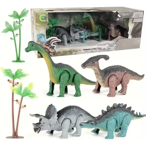 Set De Dinosaurios Juguete Figuras Con Accesorios